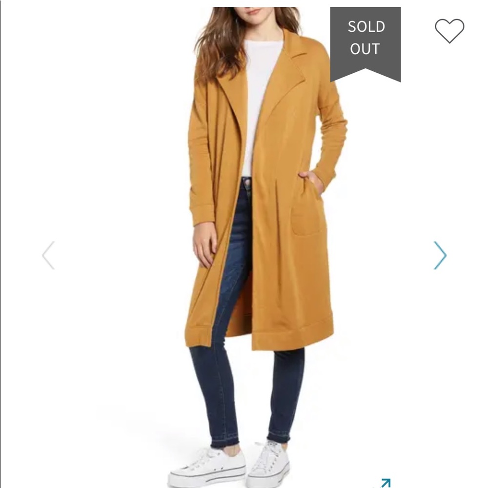 Brown duster/trench coat